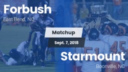 Matchup: Forbush  vs. Starmount  2018