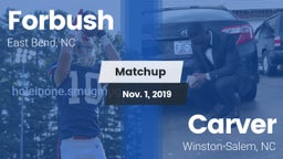 Matchup: Forbush  vs. Carver  2019