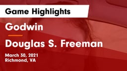 Godwin  vs Douglas S. Freeman  Game Highlights - March 30, 2021