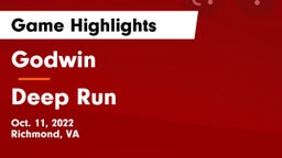 Godwin  vs Deep Run  Game Highlights - Oct. 11, 2022