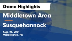 Middletown Area  vs Susquehannock Game Highlights - Aug. 26, 2021