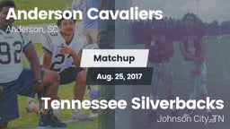 Matchup: Anderson Cavaliers vs. Tennessee Silverbacks 2017
