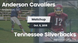 Matchup: Anderson Cavaliers vs. Tennessee Silverbacks 2018