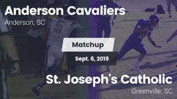 Matchup: Anderson Cavaliers vs. St. Joseph's Catholic  2019