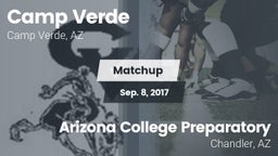 Matchup: Camp Verde vs. Arizona College Preparatory  2017