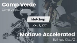 Matchup: Camp Verde vs. Mohave Accelerated  2017