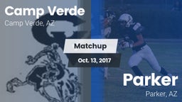 Matchup: Camp Verde vs. Parker  2017