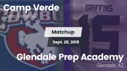 Matchup: Camp Verde vs. Glendale Prep Academy  2018