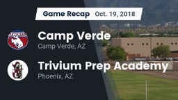 Recap: Camp Verde  vs. Trivium Prep Academy 2018