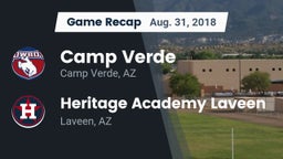 Recap: Camp Verde  vs. Heritage Academy Laveen 2018