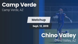 Matchup: Camp Verde vs. Chino Valley  2019