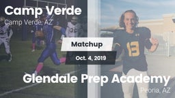 Matchup: Camp Verde vs. Glendale Prep Academy  2019