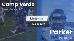 Matchup: Camp Verde vs. Parker  2019