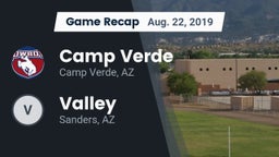 Recap: Camp Verde  vs. Valley   2019