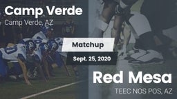 Matchup: Camp Verde vs. Red Mesa  2020