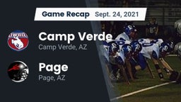 Recap: Camp Verde  vs. Page  2021