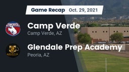 Recap: Camp Verde  vs. Glendale Prep Academy  2021