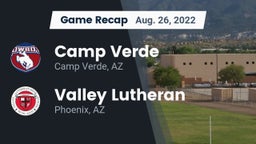 Recap: Camp Verde  vs. Valley Lutheran  2022