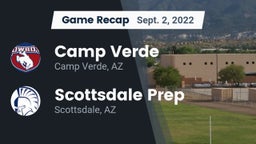 Recap: Camp Verde  vs. Scottsdale Prep  2022