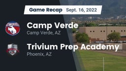 Recap: Camp Verde  vs. Trivium Prep Academy 2022