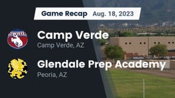 Recap: Camp Verde  vs. Glendale Prep Academy  2023
