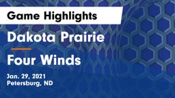 Dakota Prairie  vs Four Winds Game Highlights - Jan. 29, 2021