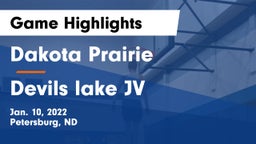 Dakota Prairie  vs Devils lake JV Game Highlights - Jan. 10, 2022