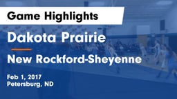 Dakota Prairie  vs New Rockford-Sheyenne  Game Highlights - Feb 1, 2017