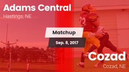 Matchup: Adams Central High vs. Cozad  2017