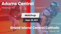 Matchup: Adams Central High vs. Grand Island Central Catholic 2017