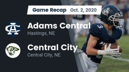 Recap: Adams Central  vs. Central City  2020