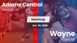 Matchup: Adams Central High vs. Wayne  2020