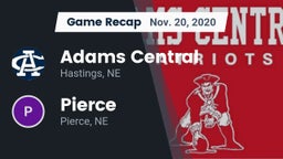 Recap: Adams Central  vs. Pierce  2020