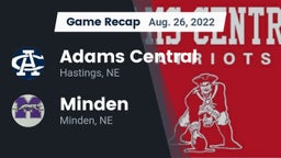 Recap: Adams Central  vs. Minden  2022