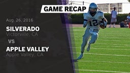 Recap: Silverado  vs. Apple Valley  2016