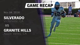 Recap: Silverado  vs. Granite Hills  2016