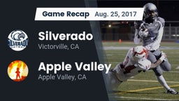 Recap: Silverado  vs. Apple Valley  2017