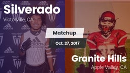 Matchup: Silverado High vs. Granite Hills  2017