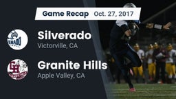 Recap: Silverado  vs. Granite Hills  2017
