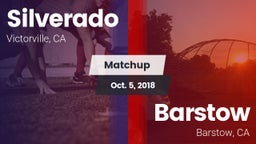 Matchup: Silverado High vs. Barstow  2018