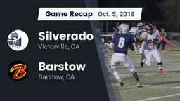 Recap: Silverado  vs. Barstow  2018