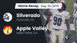 Recap: Silverado  vs. Apple Valley  2019