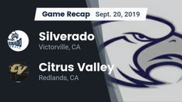 Recap: Silverado  vs. Citrus Valley  2019