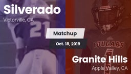 Matchup: Silverado High vs. Granite Hills  2019