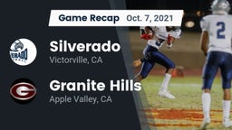 Recap: Silverado  vs. Granite Hills  2021