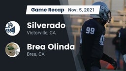 Recap: Silverado  vs. Brea Olinda  2021