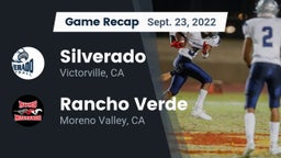 Recap: Silverado  vs. Rancho Verde  2022