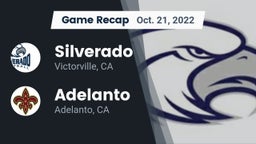 Recap: Silverado  vs. Adelanto  2022
