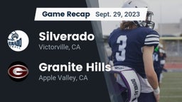 Recap: Silverado  vs. Granite Hills  2023