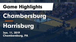 Chambersburg  vs Harrisburg  Game Highlights - Jan. 11, 2019